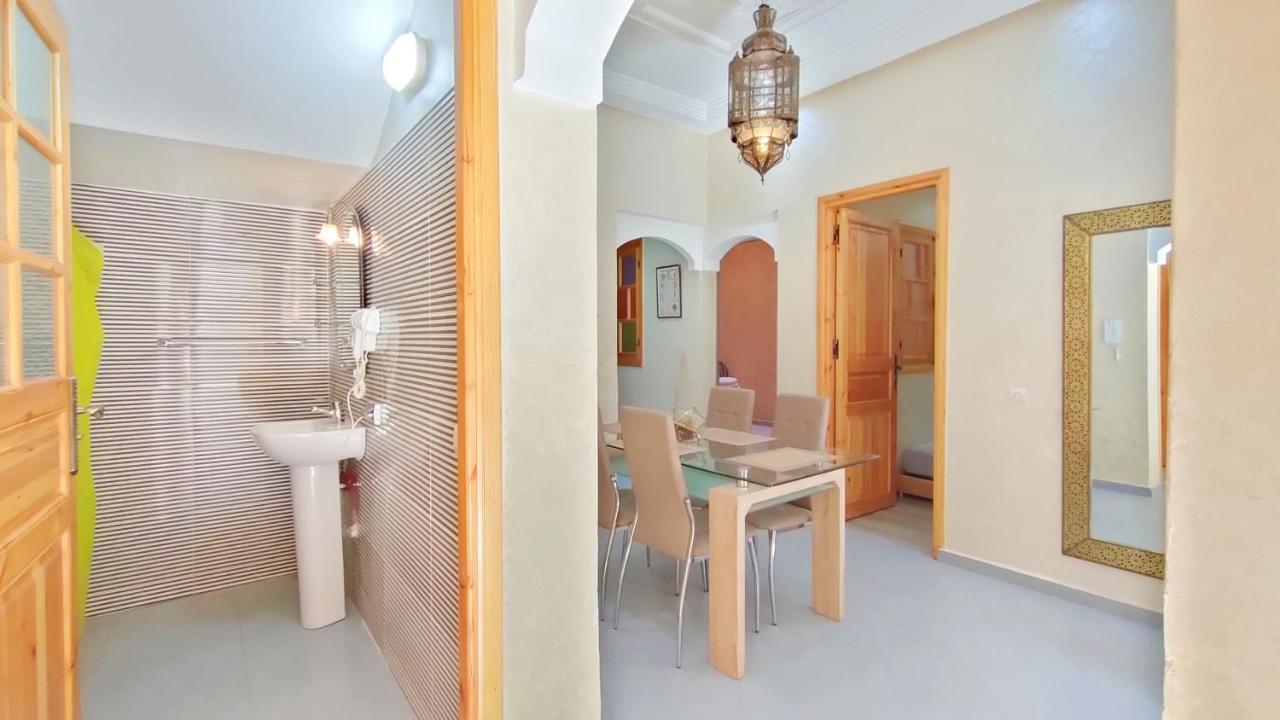 Апартаменти Cycas Family Aparts -Fibre Optique- Марракеш Екстер'єр фото